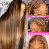 HD Highlight  Brazilian Glueless Wig