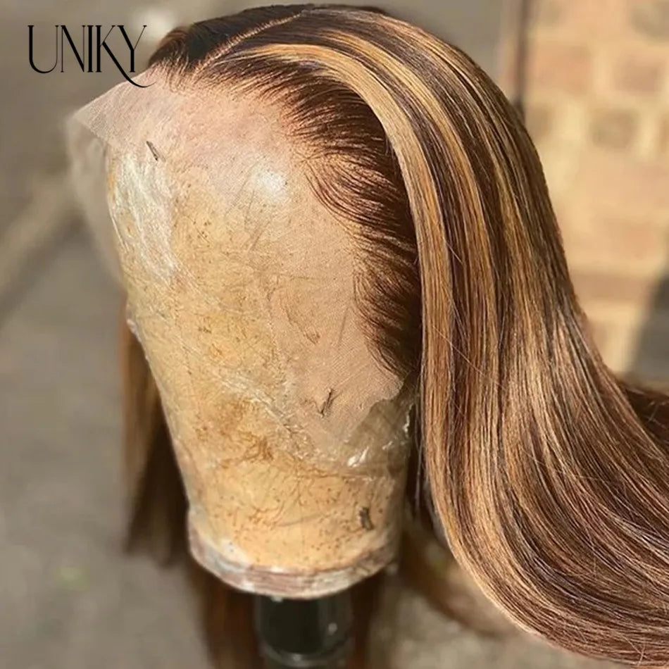 HD Highlight  Brazilian Glueless Wig