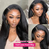 Kinky Straight 13x6 HD Lace Frontal Wig