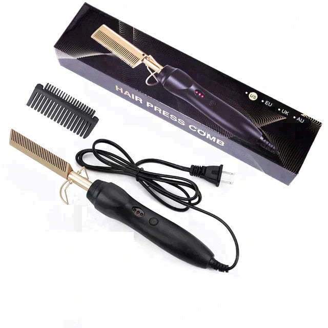 Hair Straightener Comb 2 in 1