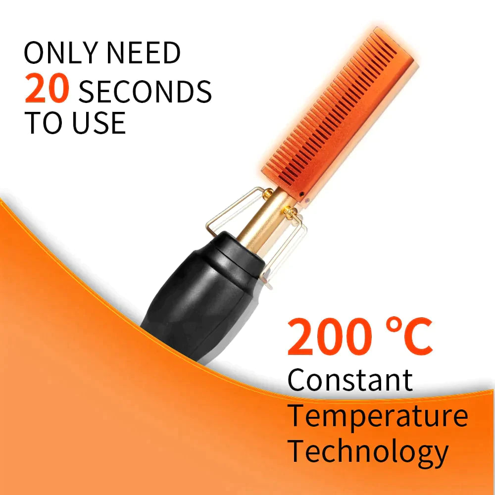 Hair Straightener Comb 2 in 1